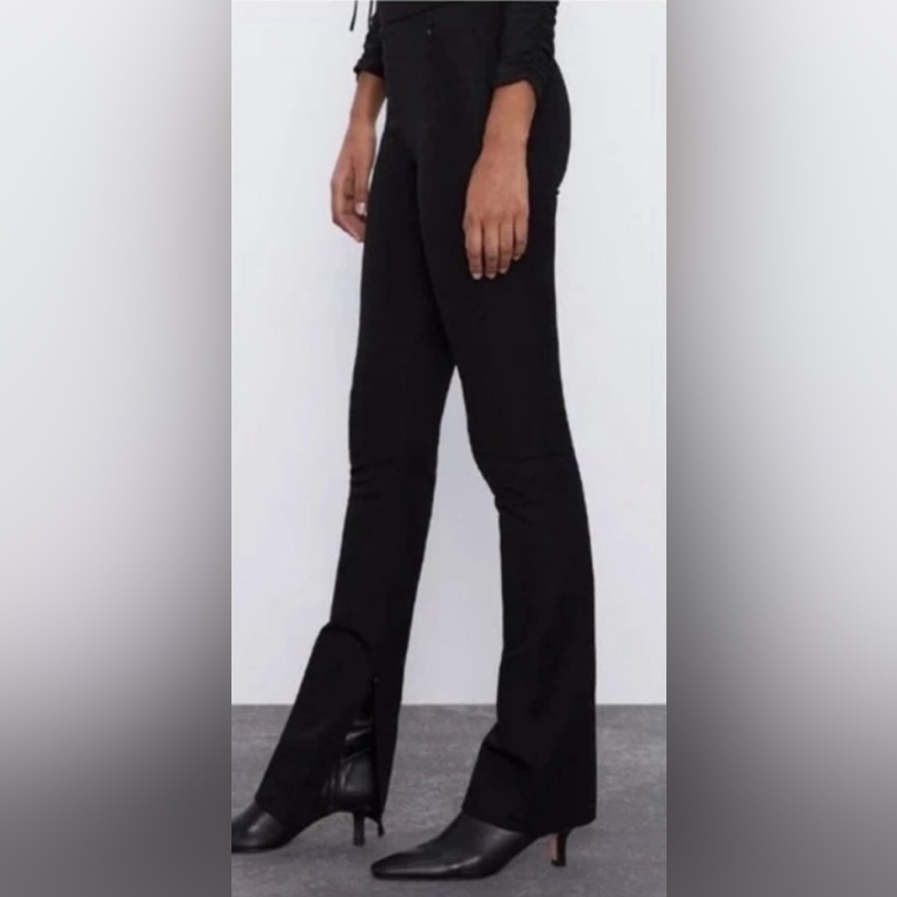 Zara Black Flared Pants